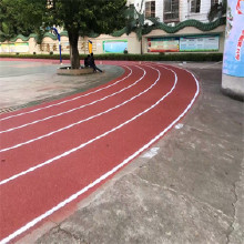 透氣式塑膠跑道 預(yù)制型塑膠跑道 復(fù)合型跑道 厚冠8mm預(yù)制型跑道