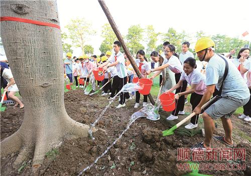 順德一中西南學(xué)校拉開共建“最美校園”序幕