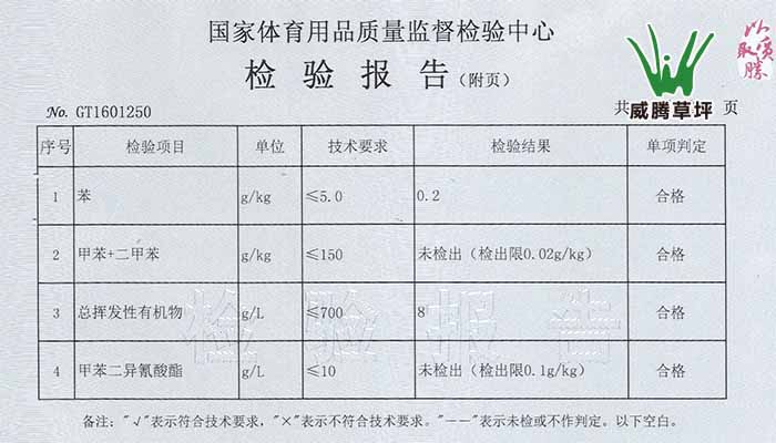 人造草坪國家標準-膠水