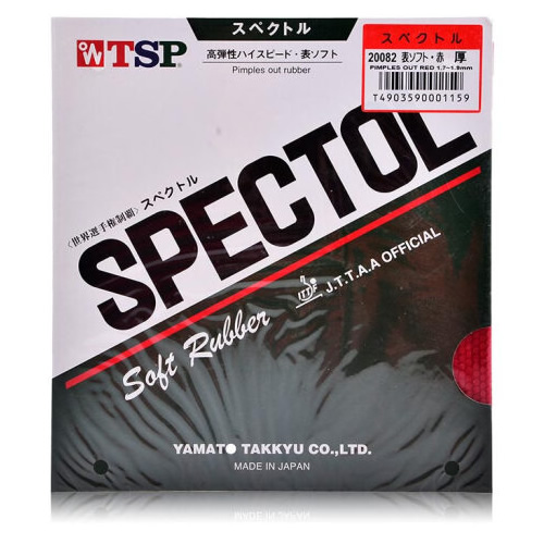 TSP大和SPECTOL-soft rubber乒乓球套膠